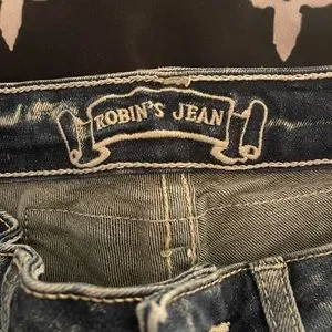 Jean Femme Marilyn Robin's Jean Taille 25 Lavé Foncé - Denim Neuf Avec étiquettes - Made In USA